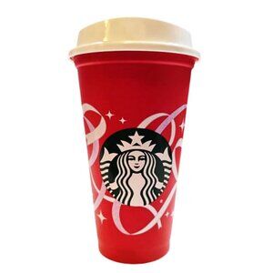Ltd Edition Starbucks 50 Anniversary Red Cup 2021 Holiday 16oz Reusable Tumbler